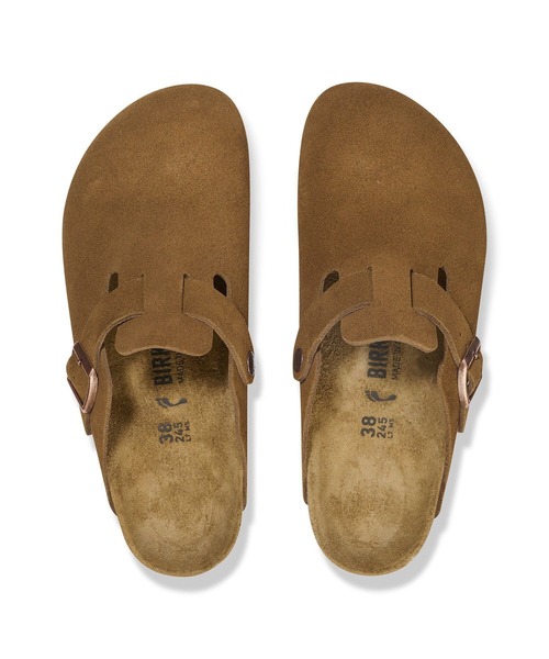 【ほぼ新品】BIRKENSTOCK Boston スエード ベージュ 28cm BIRKENSTOCK（ビルケンシュトック） サンダル 「公式