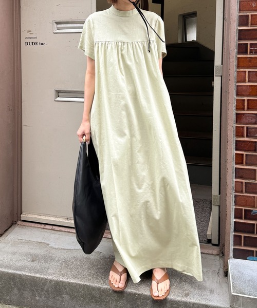 Audrey and John Wad マルチサイズ ワンピース ハーフスリーブ