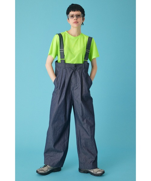 HeRIN.CYE ワイドサロペット HeRIN.CYE サロペット オーバーオール Wide salopette ワイド