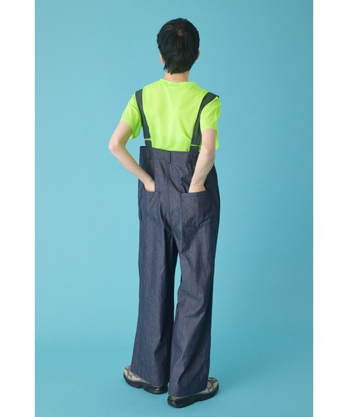 サロペット・オーバーオール・オールインワン HeRIN.CYE Wide salopette HeRIN.CYE サロペット オーバーオール Wide salopette ワイド
