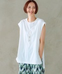 tシャツ 「3つの機能付き」デザインチュニック...の詳細画像5