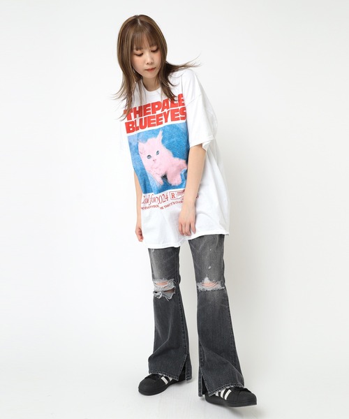 RNA tシャツ Tシャツ M2303 ブルーアイズプリントT レディース 