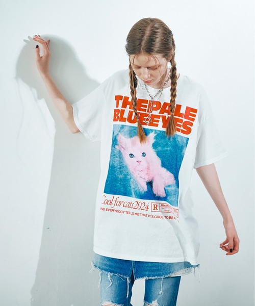 RNAプリントTシャツ☆うすい水色
