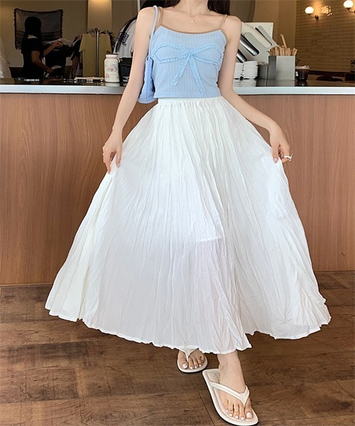 FREE STYLISTS スカート 皺加工フレアマキシ丈スカート : ZOZOTOWN