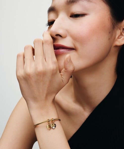 パンドラ バレル クラスプ スネーク チェーン ゴールド ブレスレット17センチ PANDORA ブレスレット バレル クラスプ スネーク チェーン