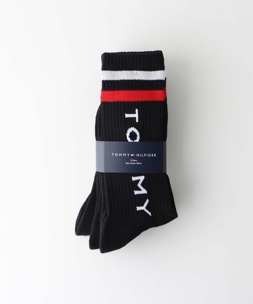 TOMMY HILFIGER 靴下 「3足セット」TOMMY メンズ レディース
