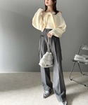ニット セーター 「mily bilet」マル...の詳細画像5