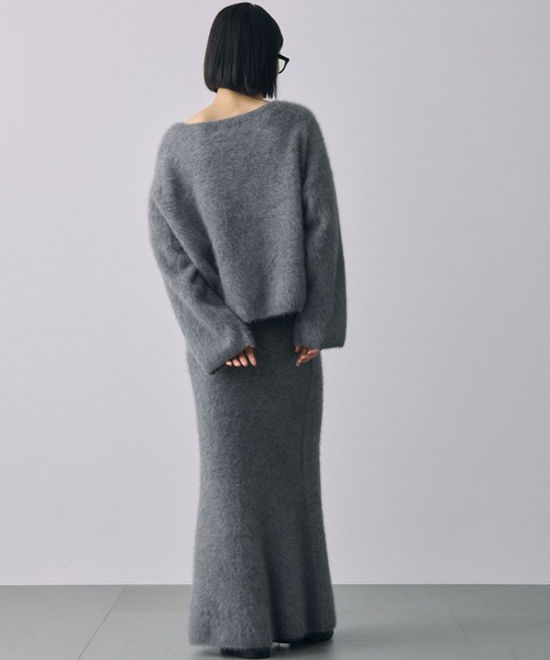 BABYLONE フォックス　カシミヤ　ニット FOXカシミヤニットプルオーバー（ニット/セーター）｜BABYLONE