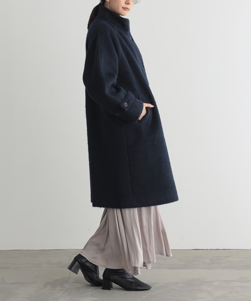 for/c（フォーシー） ステンカラーコート コート シャギースタンド
