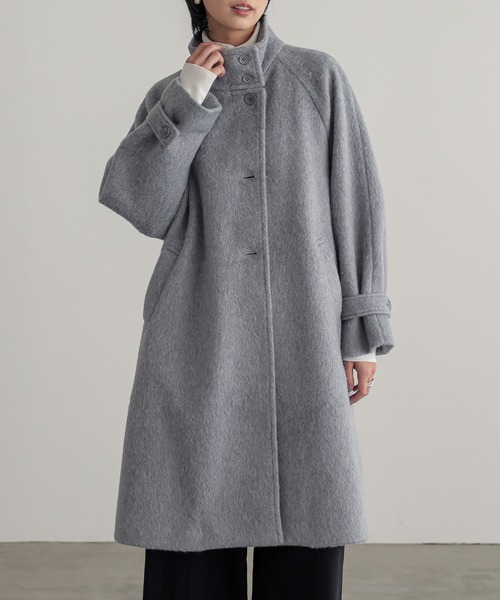 for/c（フォーシー） ステンカラーコート コート シャギースタンド