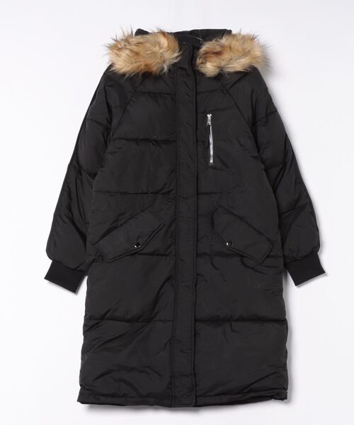 BLANC FICELLE ダウンコート ダウンジャケット 中綿 ファー ロング