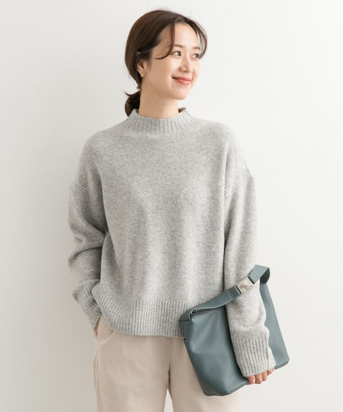 ニット オーガンジー ラッフルフリル 4WAY ニット レディース