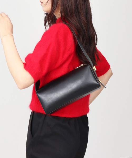 LA MARGE ショルダーバッグ バッグ 「本革」スクエア ワンハンドル