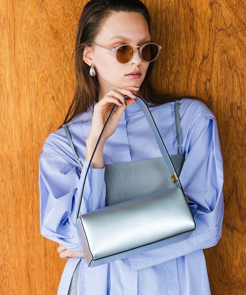 LA MARGE ショルダーバッグ バッグ 「本革」スクエア ワンハンドル