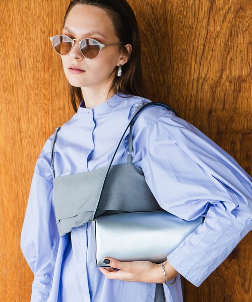 LA MARGE ショルダーバッグ バッグ 「本革」スクエア ワンハンドル