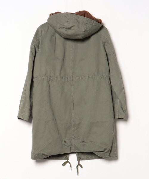 「BEAUTY&YOUTH UNITED ARROWS」 モッズコート SMALL グリーン レディース_画像2