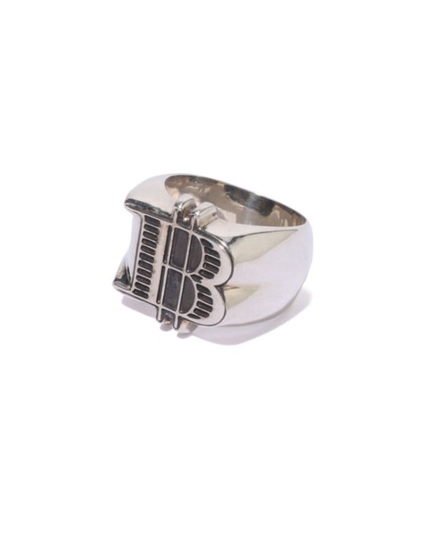 指輪 リング B LOGO RING メンズの画像