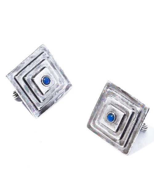 イヤリング 「IRIS 47」remain pyramid earring/リメイン ピラミッド イヤリング レディースの画像