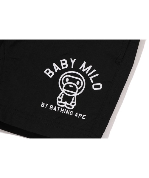 A BATHING APE パンツ BABY MILO CLIMBING SHORTS キッズ 子供服