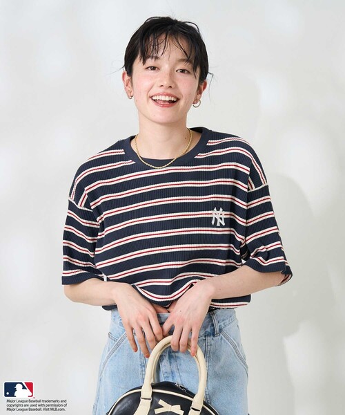 FREAK'S STORE（フリークスストア） tシャツ MLB マルチボーダーリブT