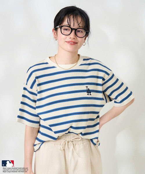 FREAK'S STORE（フリークスストア） tシャツ MLB マルチボーダーリブT