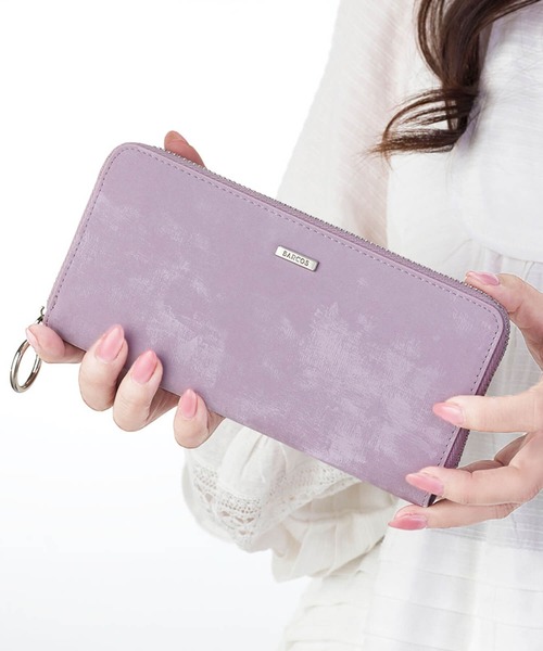 バルコス（BARCOS）/【BARCOS/バルコス】シルキーレザーラウンド型ロングウォレット BARCOS（バルコス） 財布 「BARCOS/バルコス」シルキーレザーラウンド