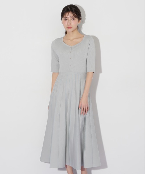 【新品】JILL by JILLSTUART プリーツニットワンピース JILL by STUART ワンピース プリーツニットワンピース