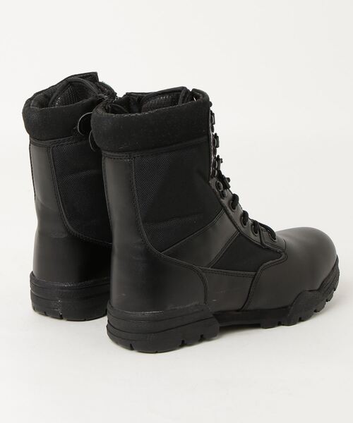 特価 ブラックブーティ 8 「8(eight)」 レースアップブーツ 24.5cm ブラック メンズ