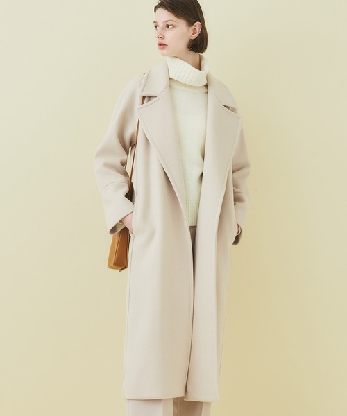 STUDIOUS（ステュディオス） チェスターコート 1 ベージュ レディース