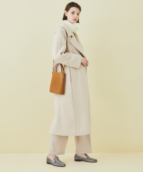 STUDIOUS（ステュディオス） チェスターコート 1 ベージュ レディース