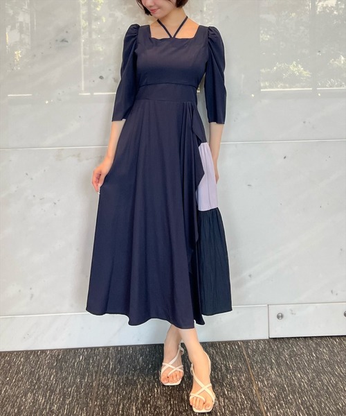AND COUTURE(アンドクチュール) ワンピース 夏 アシメラッフル AND COUTURE(アンドクチュール) ワンピース 夏 アシメラッフル