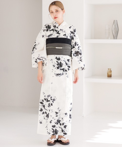 Dita 浴衣 「かんたん着付け」二部式浴衣 3点セット（ゆかた