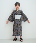 甚平 浴衣 「すっぽり着られる」BOYS浴衣_...の詳細画像1