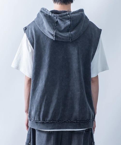 V12 メンズベストパーカー　LINE HOODIE VEST V12 ゴルフ メンズ ベスト 防寒 LX W TAPE VEST | 【公式通販】