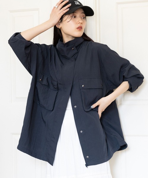 RAGEBLUE（レイジブルー） ブルゾン アウター 2WAY/バックフリル