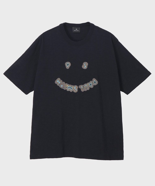 PS Paul Smith tシャツ Happy” グラフィック 半袖カットソー