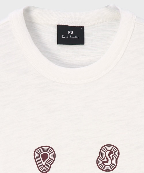 PS Paul Smith tシャツ Happy” グラフィック 半袖カットソー