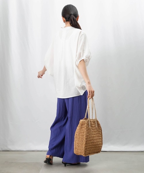 ブラウス シャツ LC/LLL バンザイブラウス/コクーンドルマンブラウス レディース LADY LUCK LUCA ブラウス シャツ LC/LLL バンザイブラウス