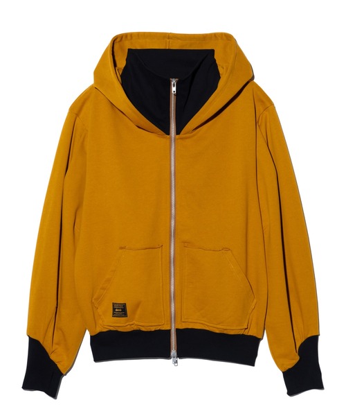 パーカー Layered Neck Hoodie / レイヤードネックフーディ メンズ レディース | glamb | 07