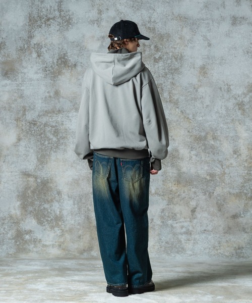パーカー Layered Neck Hoodie / レイヤードネックフーディ メンズ レディース | glamb | 11