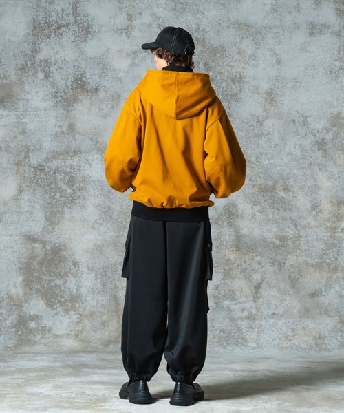 パーカー Layered Neck Hoodie / レイヤードネックフーディ メンズ レディース | glamb | 18