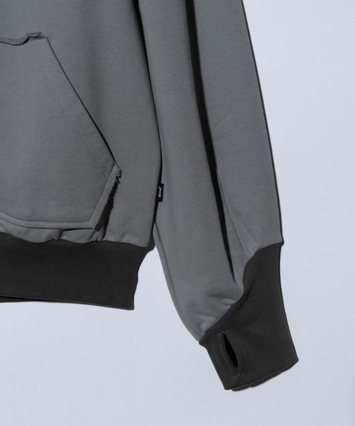 パーカー Layered Neck Hoodie / レイヤードネックフーディ メンズ レディース | glamb | 20