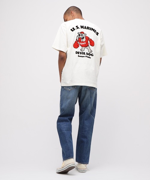 AVIREX アヴィレックス USMC BULLDOG TEE ブルドック半袖Tシャツ USMC BULLDOG T-SHIRT / ブルドック 半袖Tシャツ / AVIREX