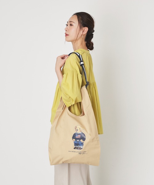 新作【Ralph Lauren】POLOベアトートバッグ チェック ギフトに♪ Polo ベア キャンバス トート | ラルフ ローレン公式オンライン