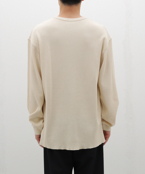 ARIES（アリーズ） tシャツ 「ARIES / アリーズ」WAFFLE LS TEE メンズ