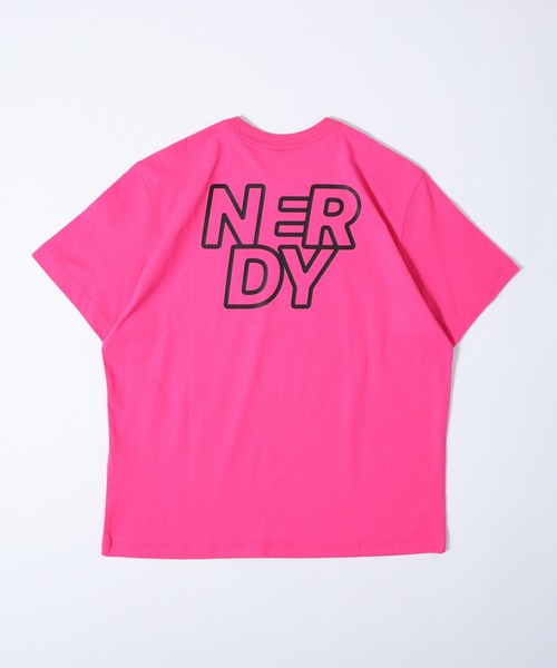 NERDY tシャツ ブレンク ボールド ロゴ 半袖 Tシャツ メンズ