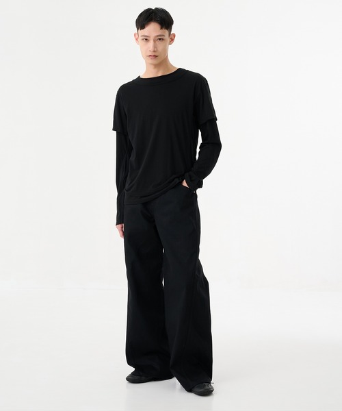 NVRFRGT（ネヴァーフォーゲット） tシャツ 別注 DOUBLE LAYERD LONG