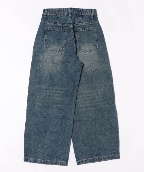 ジーンズ ルーズバルーンシルエットデニムパンツ メンズ : ZOZOTOWN