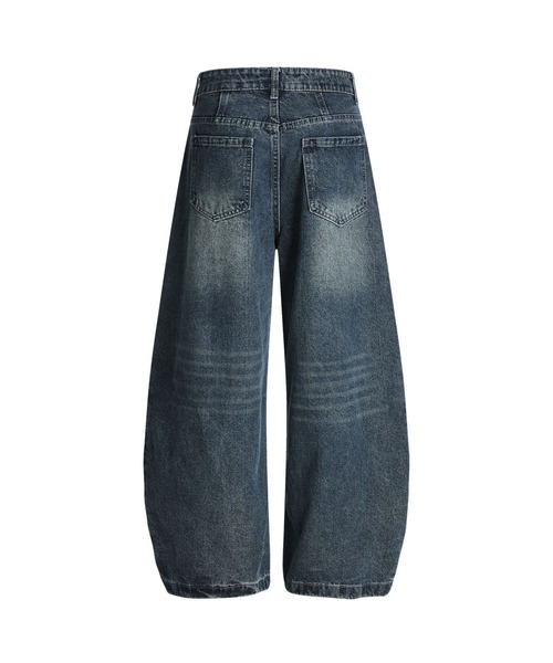 ジーンズ ルーズバルーンシルエットデニムパンツ メンズ : ZOZOTOWN