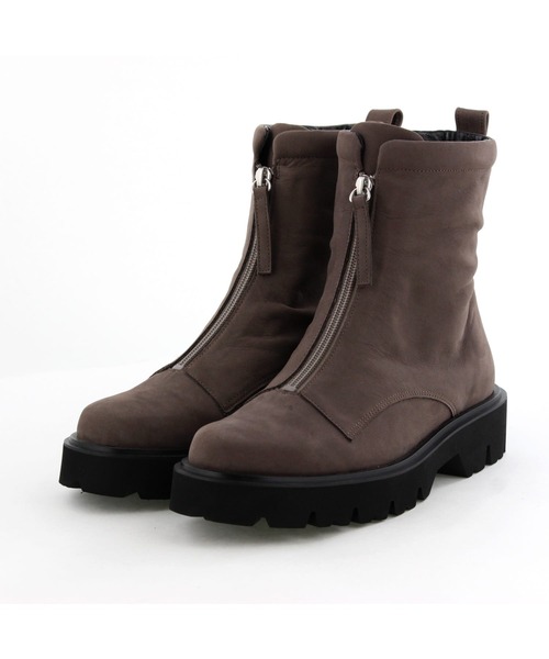 HIMIKO ブーツ 「HIMIKO」「撥水」フロントジップブーツ/651409